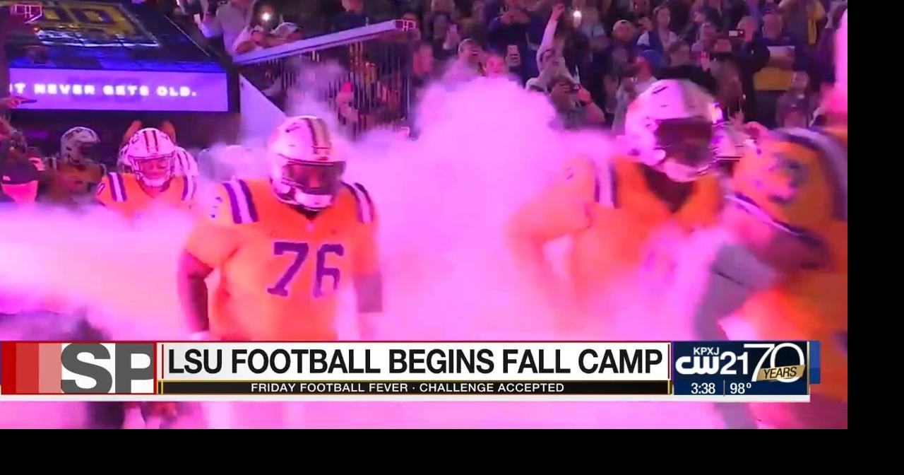 LSU football begins fall camp just one month ahead of season opener ...