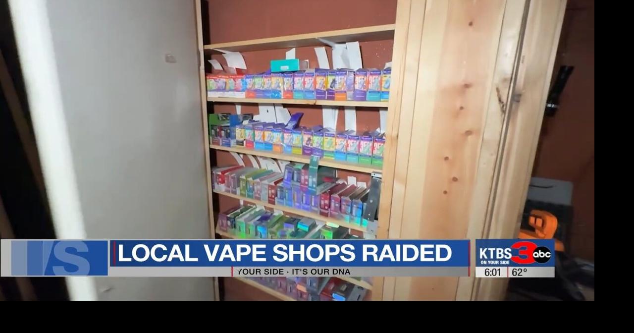 Vape shops targeted in multi-agency operation | News | ktbs.com
