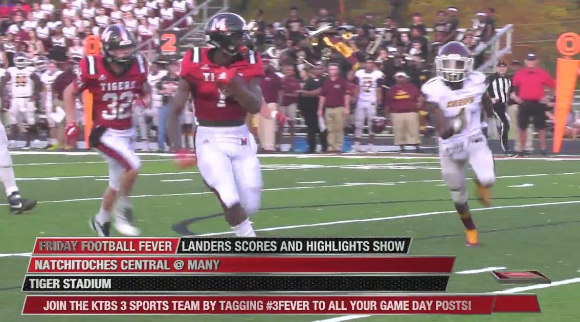 Natchitoches Central Many Friday Football Fever Highlights