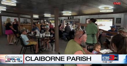 KTBS 3 wraps up Celebrating the ArkLaTex stops in Claiborne Parish