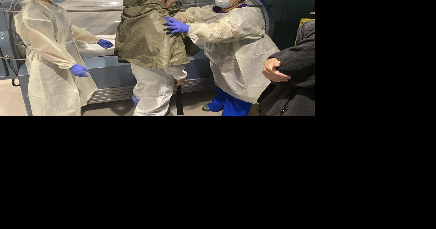 Hyperbaric oxygen therapy for wound care being used to treat some COVID ...