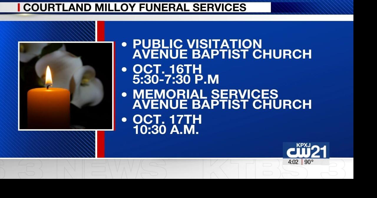Memorial services set for Shreveport civil rights icon Courtland T ...
