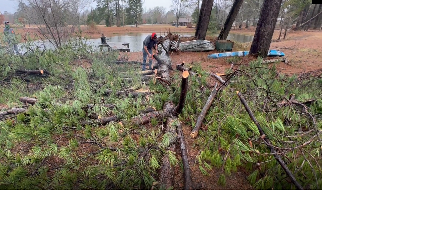 Storms leave damage in Haughton neighborhood Weather Headlines