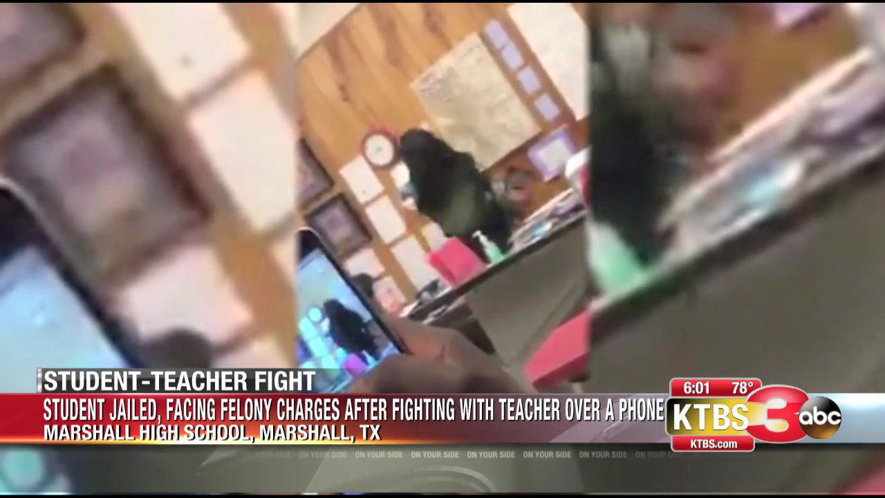 CAUGHT ON CAMERA: Marshall Student And Teacher Fight Over A Cellphone ...