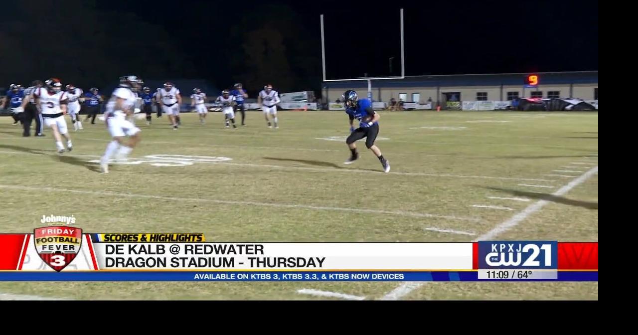 De Kalb Redwater Friday Football Fever Highlights