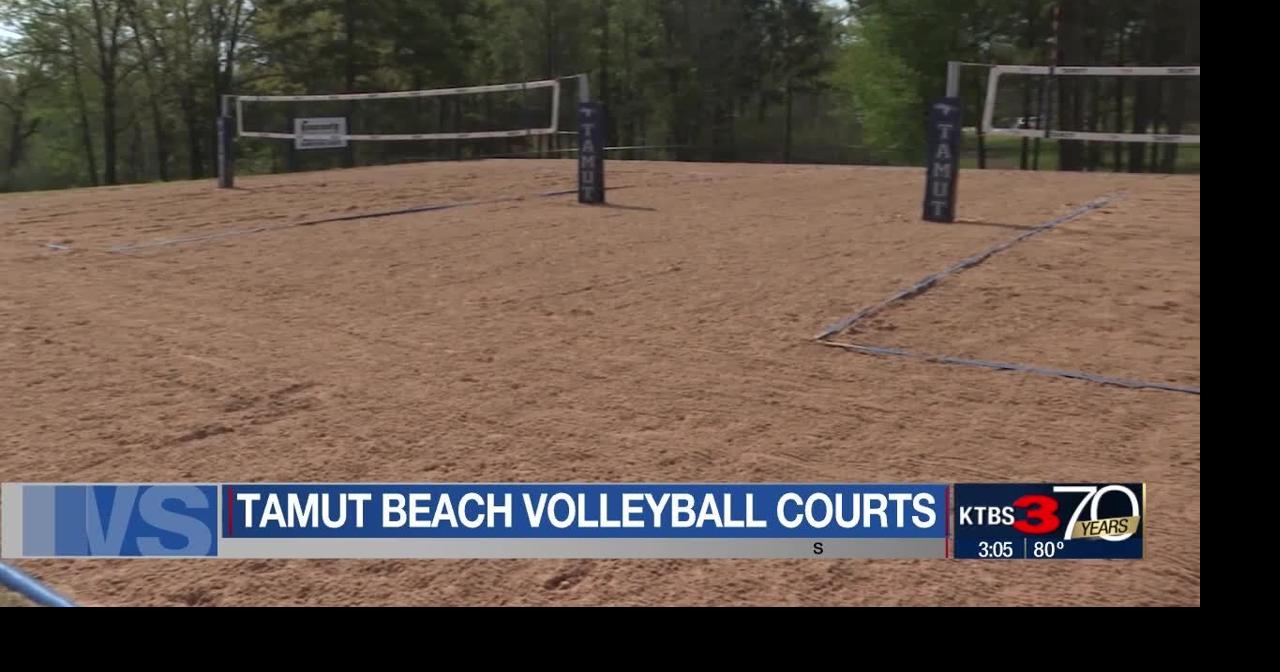 TAMUT unveils new beach volleyball competition courts | Texarkana ...