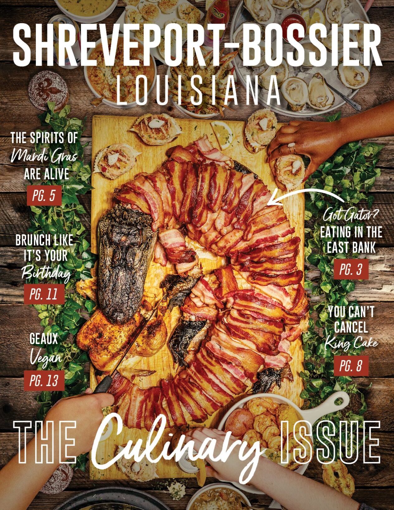 First ever digital magazine features local food Mardi Gras