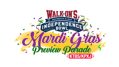 Mardi Gras Preview Parade Logo