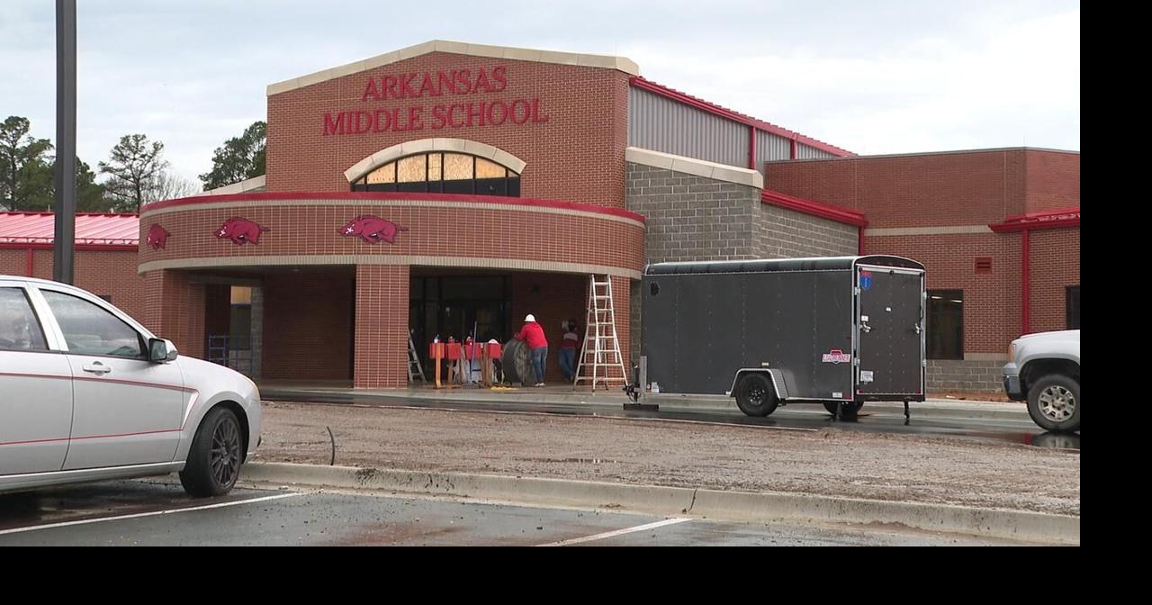 Construction almost complete at Arkansas Middle School Texarkana