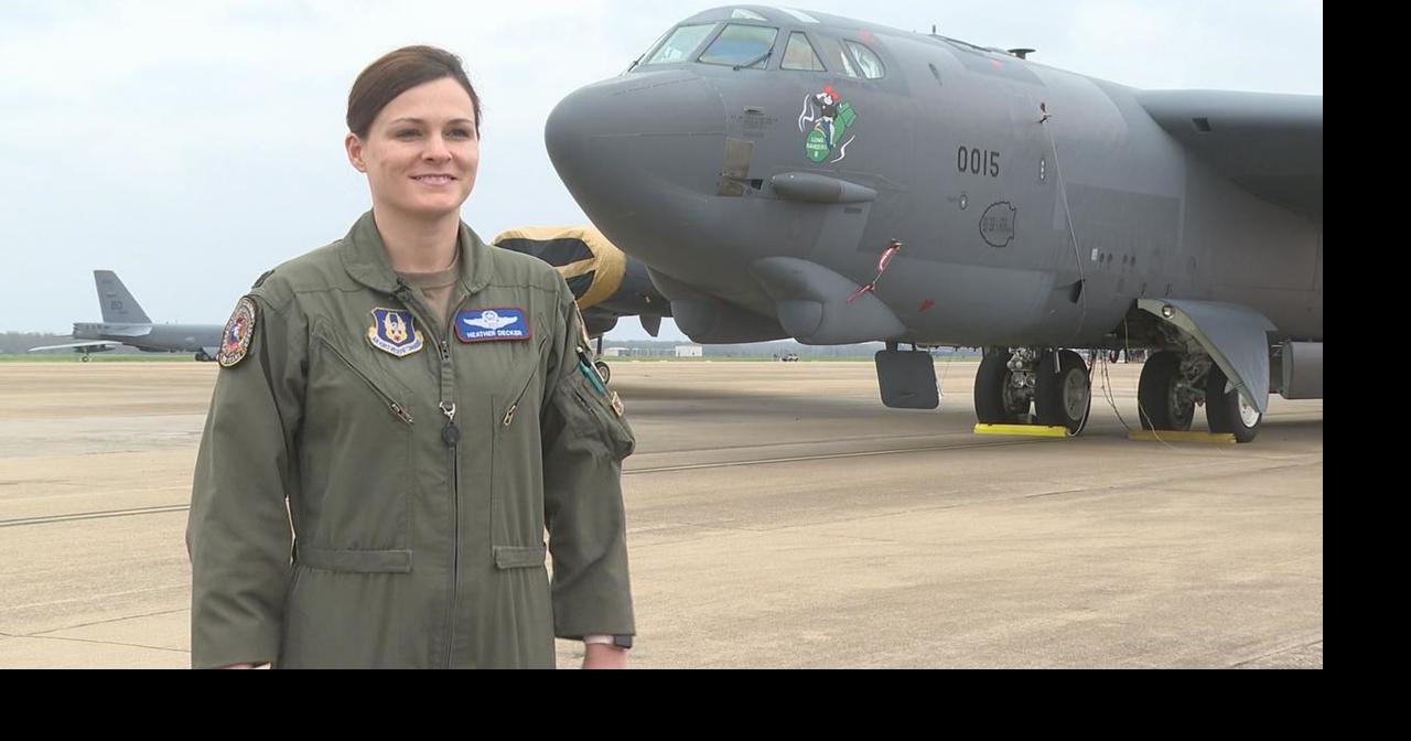 First female B-52 pilot to join reserves at BAFB shares what it takes ...