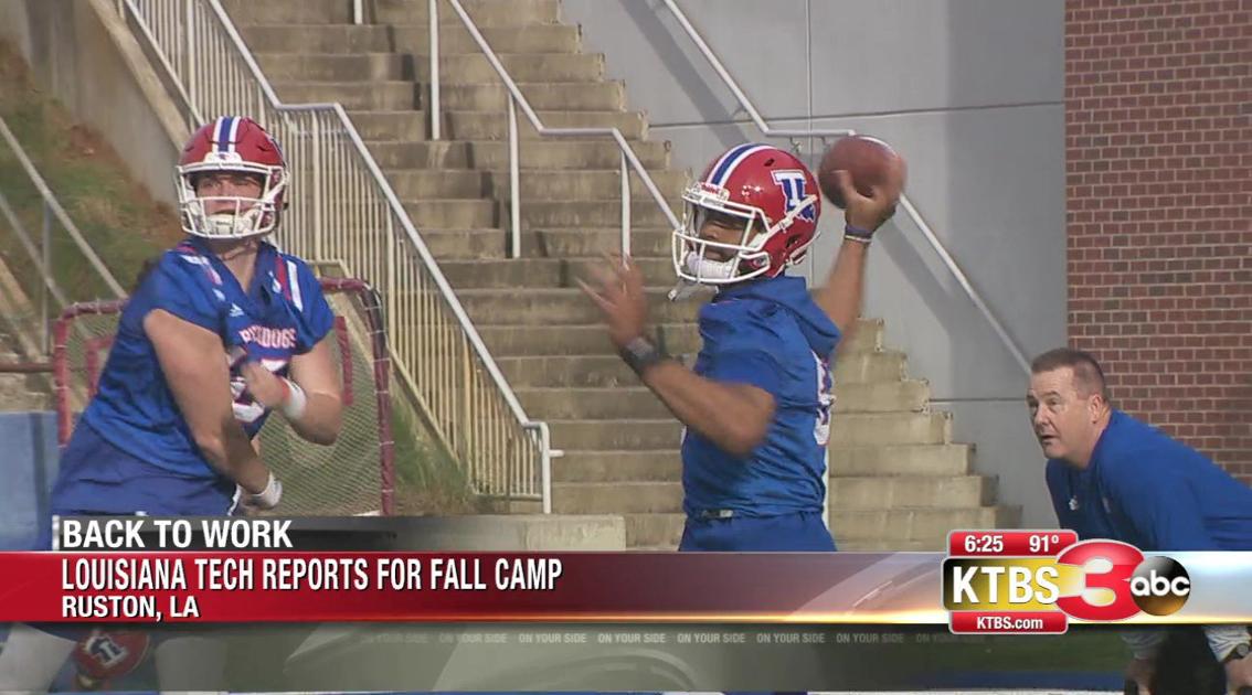 La Tech Reports To Fall Camp In Case You Missed It Ktbs Com