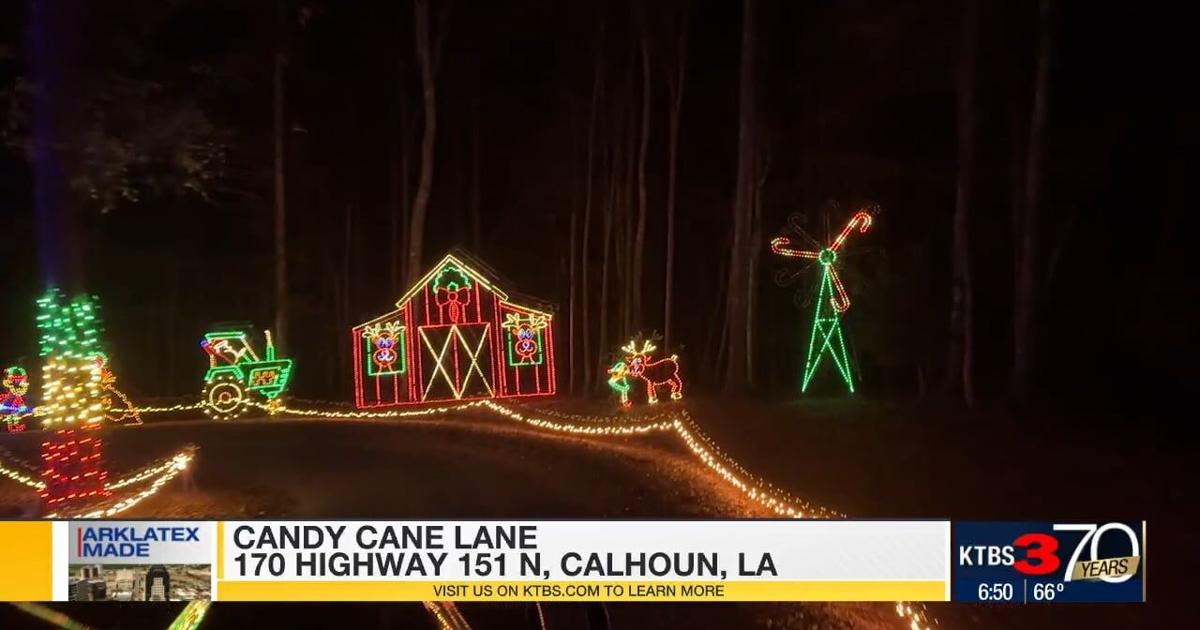 Candy Calhoun ArkLaTex Made: Candy Cane Lane in Calhoun | ArkLaTex Made | ktbs.com