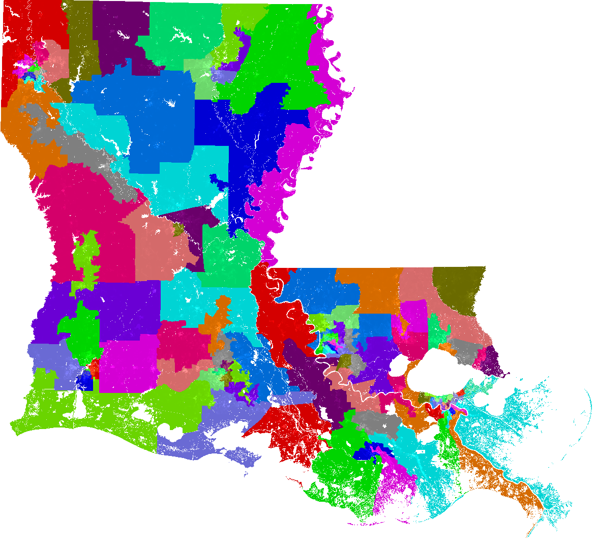 Louisiana Representative District Map Though Black Population Increases Statewide, Numbers Decrease On  Legislative Level | News | Ktbs.com
