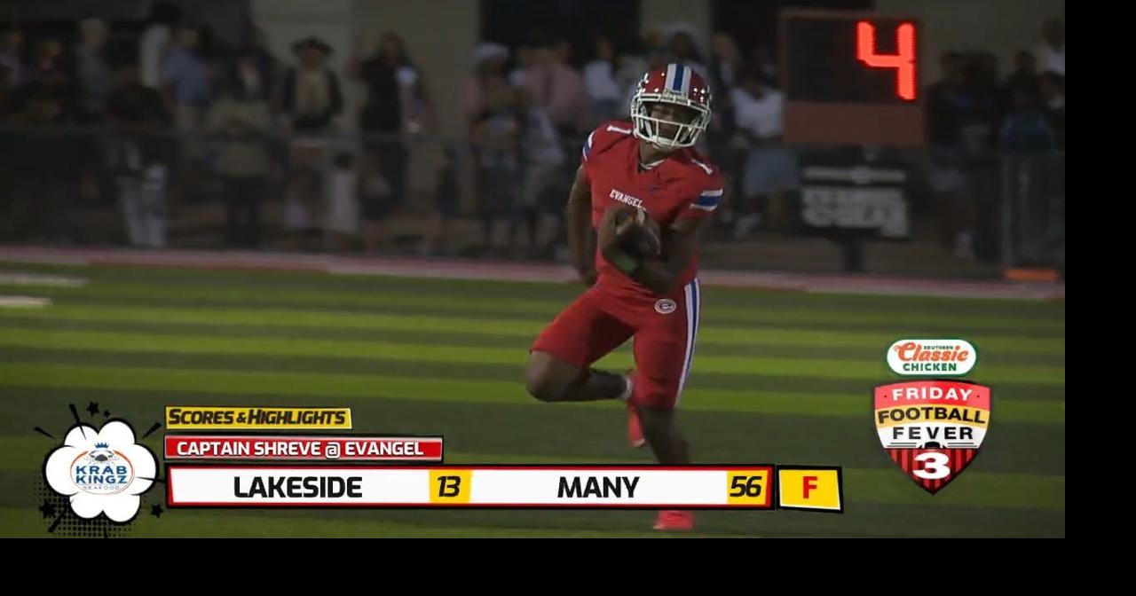 Captain Shreve @ Evangel | Friday Football Fever Highlights | ktbs.com