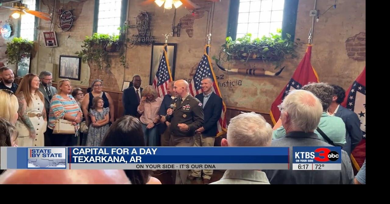 Arkansas Gov. Sarah Sanders proclaims Texarkana 'Capital for a Day'