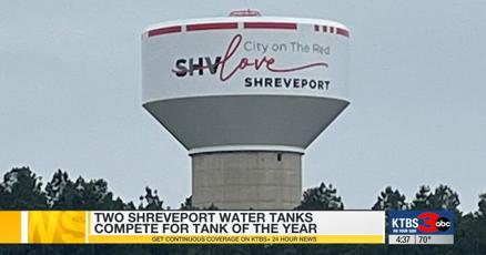 Water towers in Shreveport up for Tank of the Year