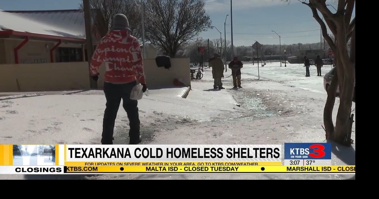 Texarkana homeless shelters experience increased demand with winter storm