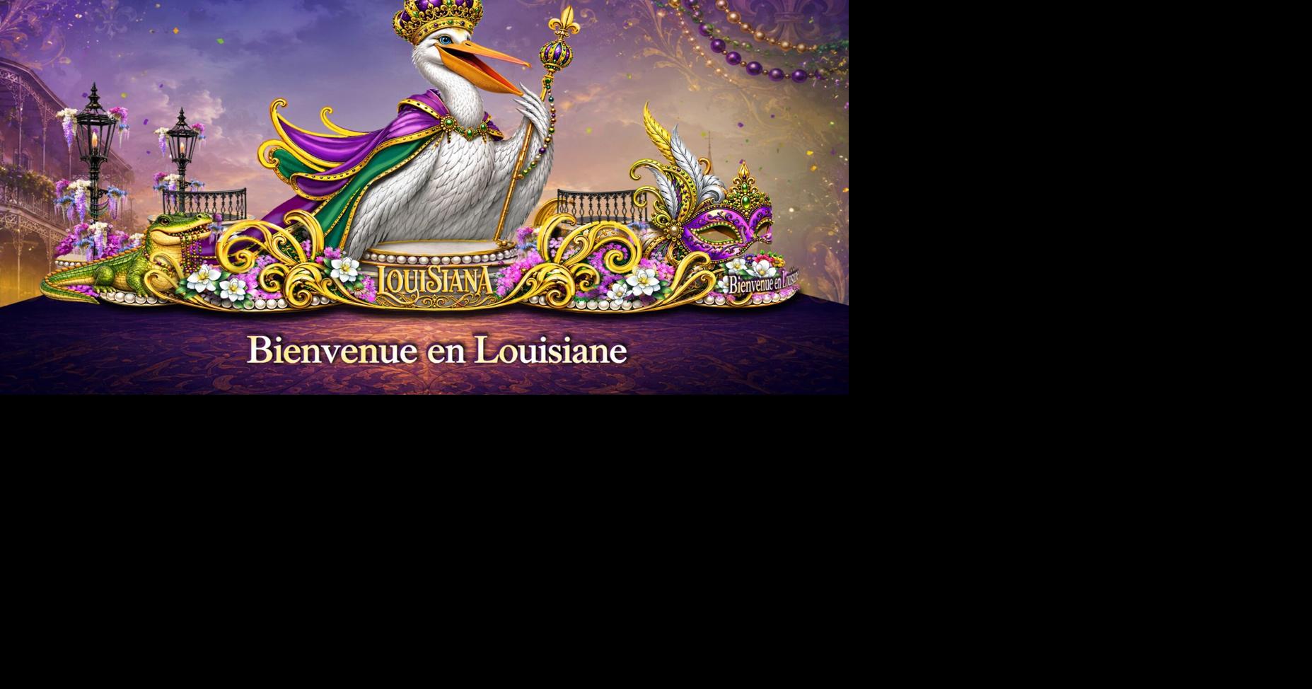Louisiana's 2027 Rose Parade float unveiled