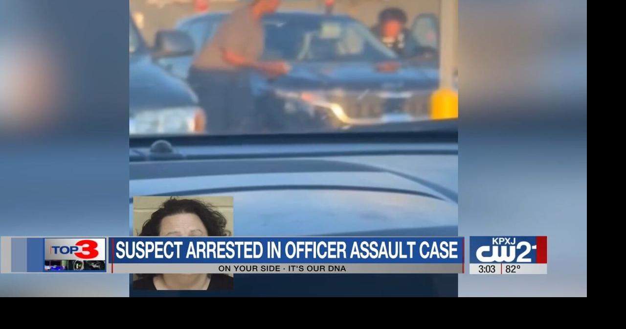 Woman wanted for slamming SPD officer's head with car door arrested ...