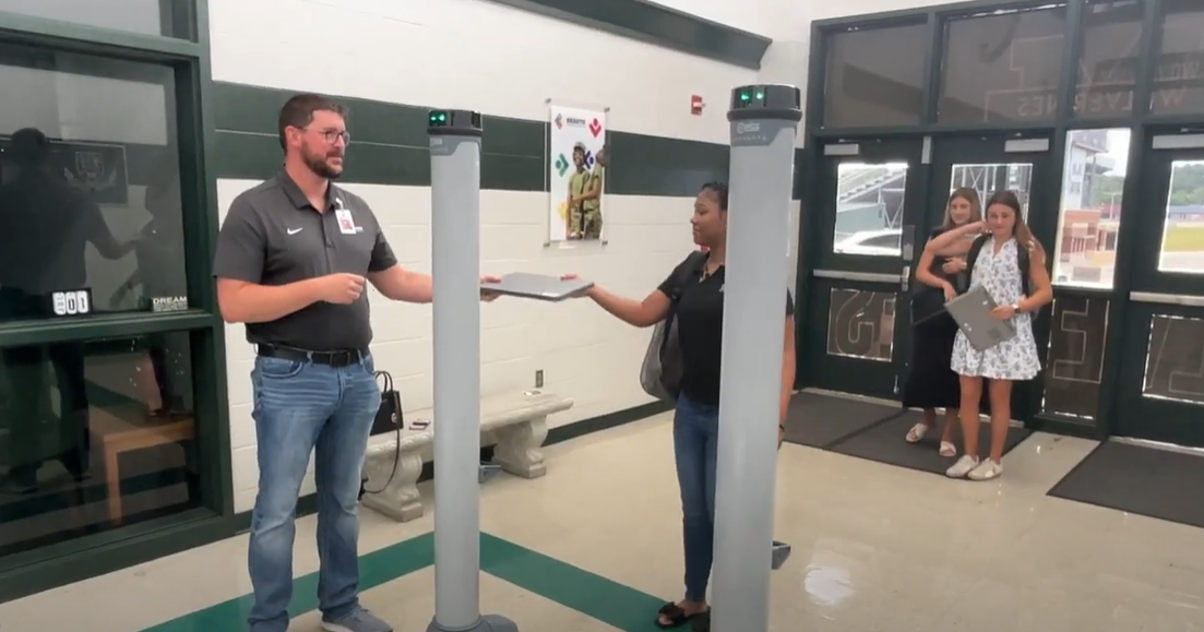 DeSoto Schools implements new weapons detection system | News | ktbs.com