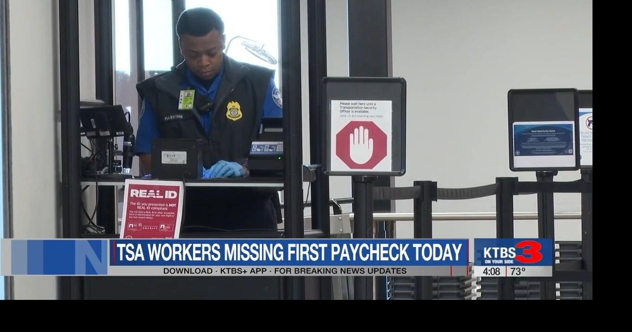 Government shutdown leaves TSA workers without pay