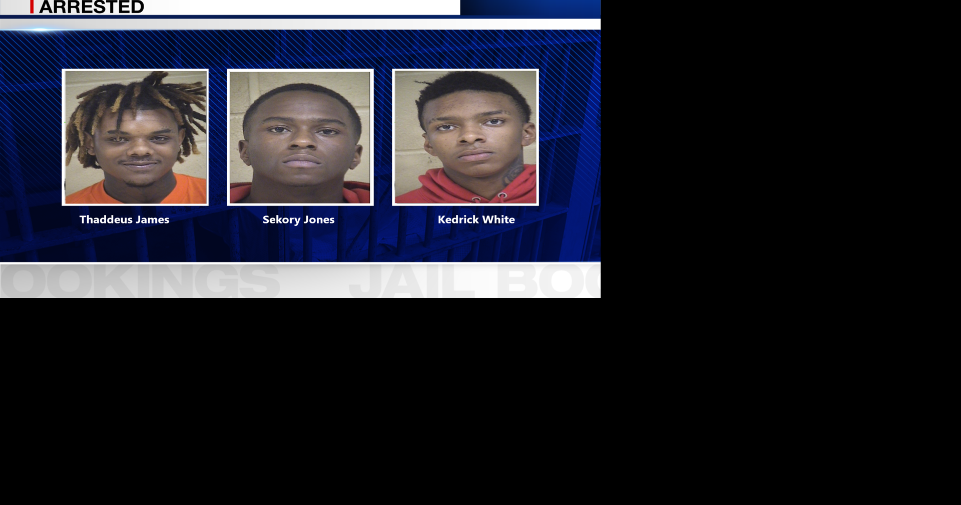 Shreveport police arrest three men with illegal firearms | News | ktbs.com
