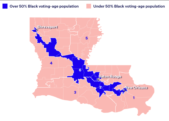 Federal Judges Throw Out Louisiana Congressional Map News