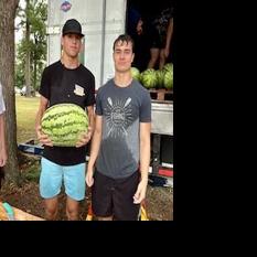 Rain or shine, watermelon festival is fine