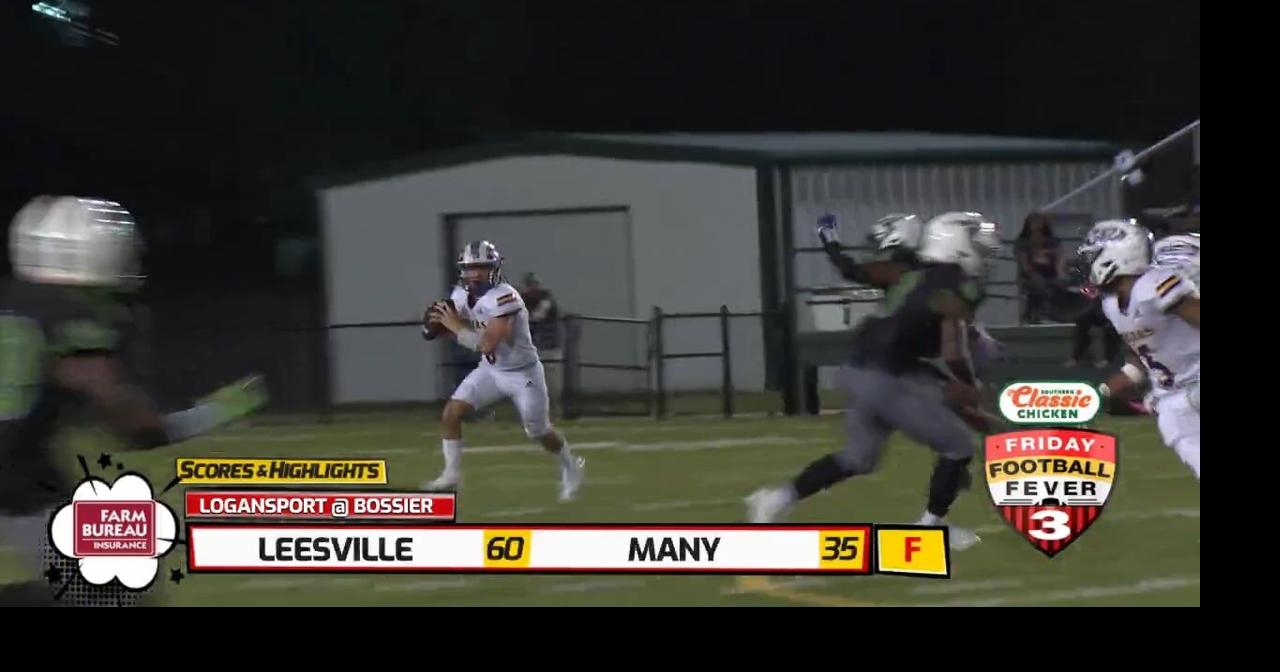 Logansport Bossier Friday Football Fever Highlights