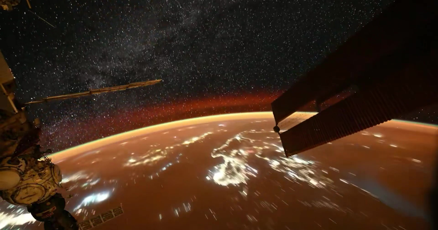 NASA astronaut captures Milky Way from International Space Station
