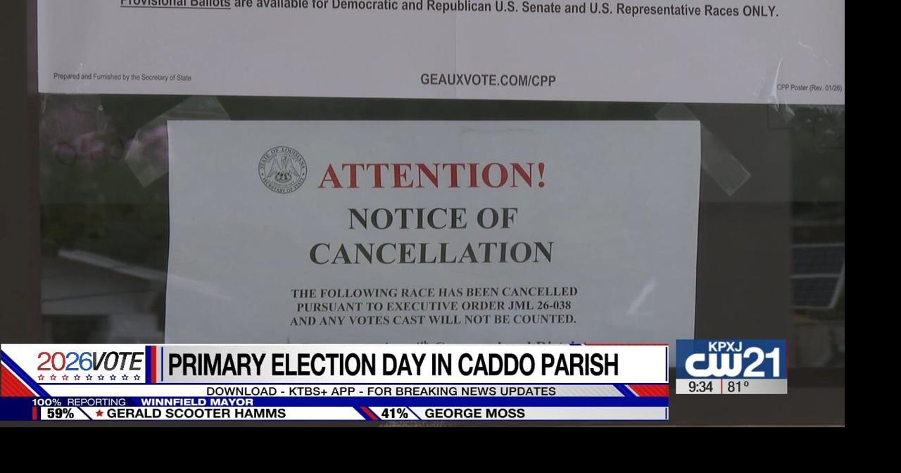 Louisiana primary election proceeds despite canceled U.S. House race results