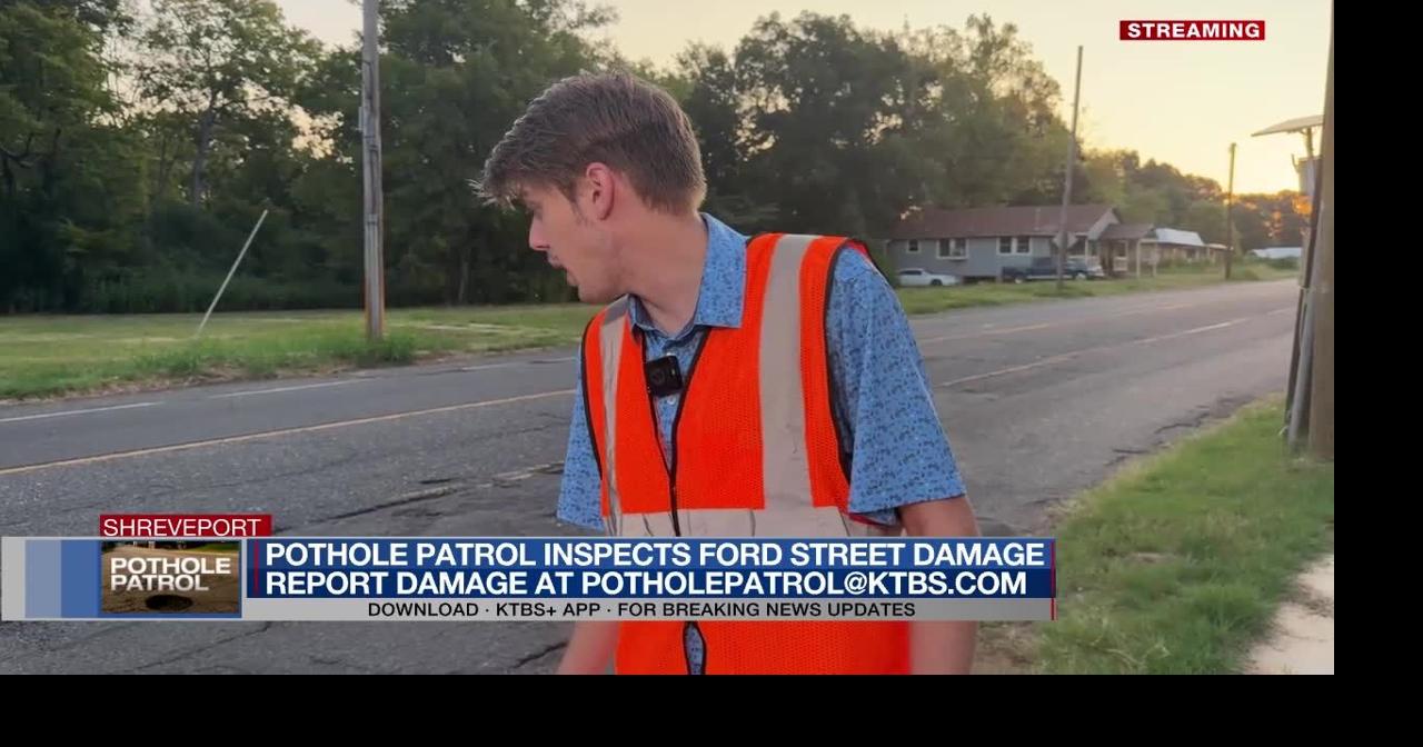 Pothole Patrol inspects damage on Ford Street
