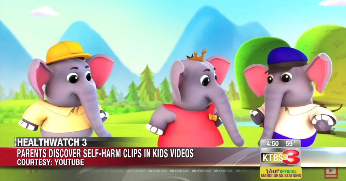Parents discover self-harm clips on kids videos | 