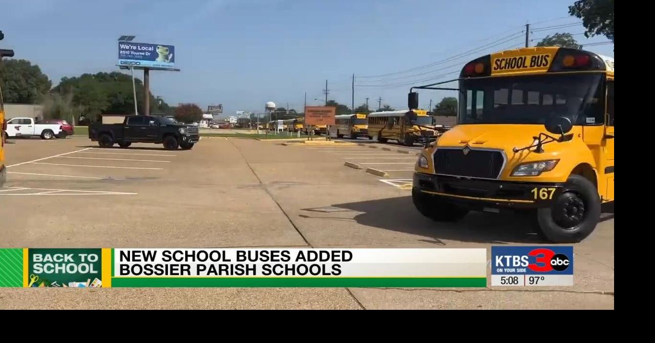 Bossier Parish prepares bus fleet for upcoming school year, seeks new drivers