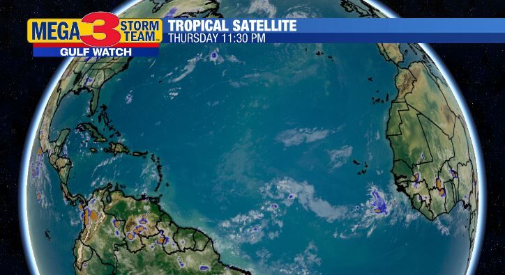 Atlantic Tropical Satellite