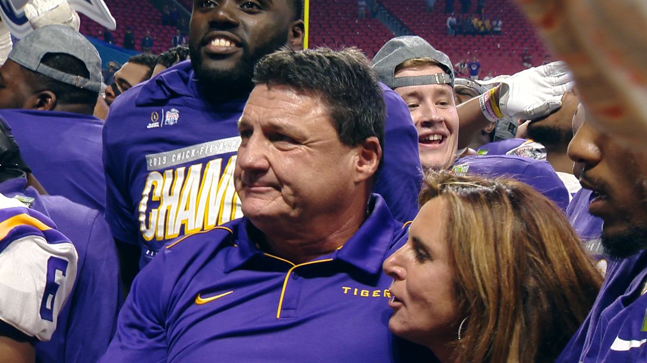 Ed Orgeron Files For Divorce From Wife Weeks After Winning LSU Championship