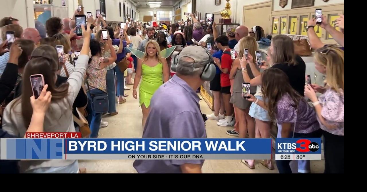 Senior walk marks milestone for Byrd High’s class of 2026 | News | ktbs.com