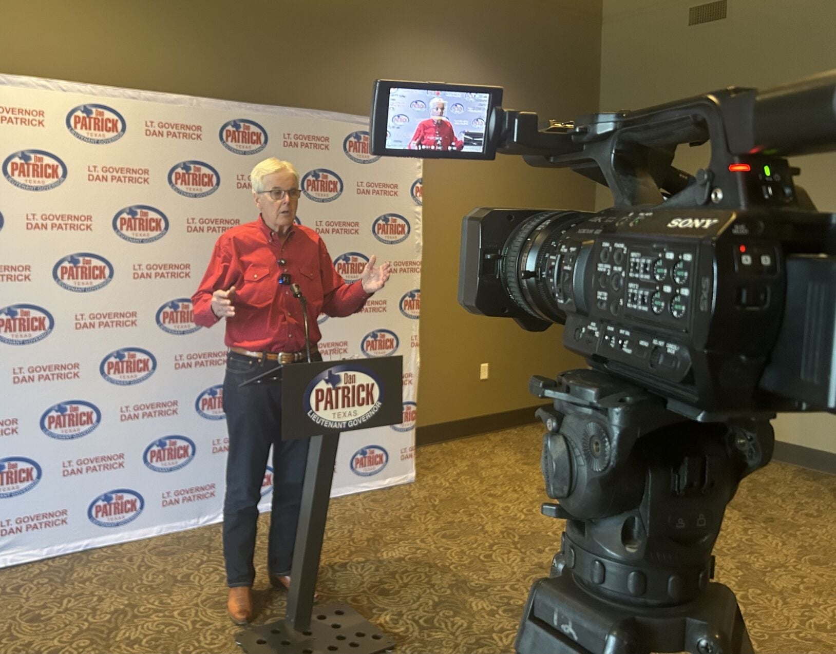 Lts Form Lt. Gov. Dan Patrick makes campaign stop in Texarkana | Texarkana ...