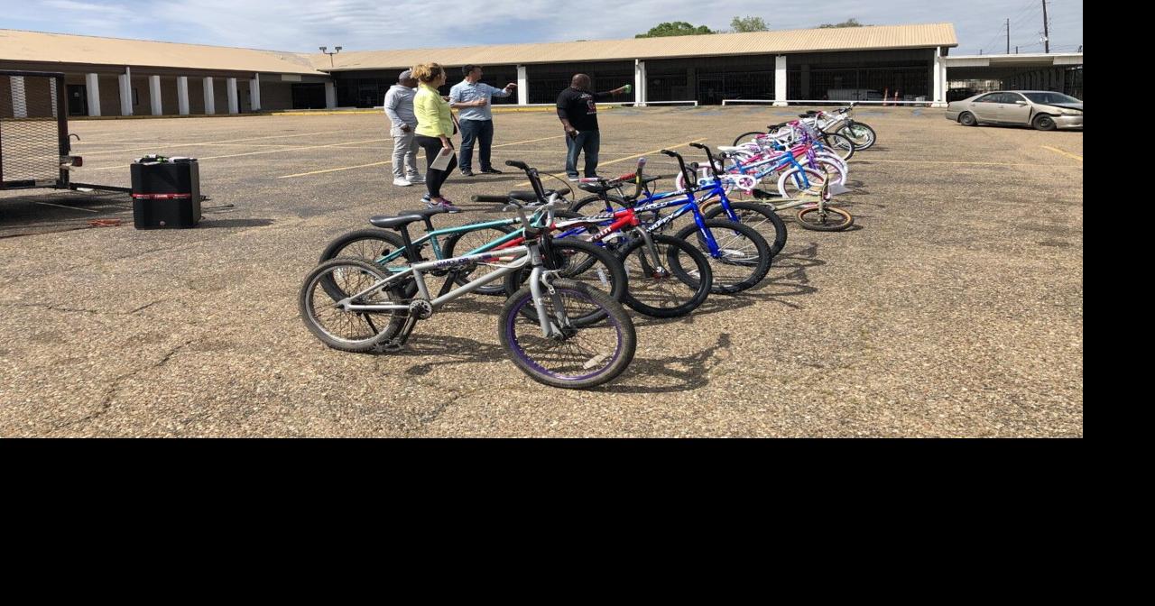 24 bikes given to kids in Shreveport to give kids a new, healthy hobby