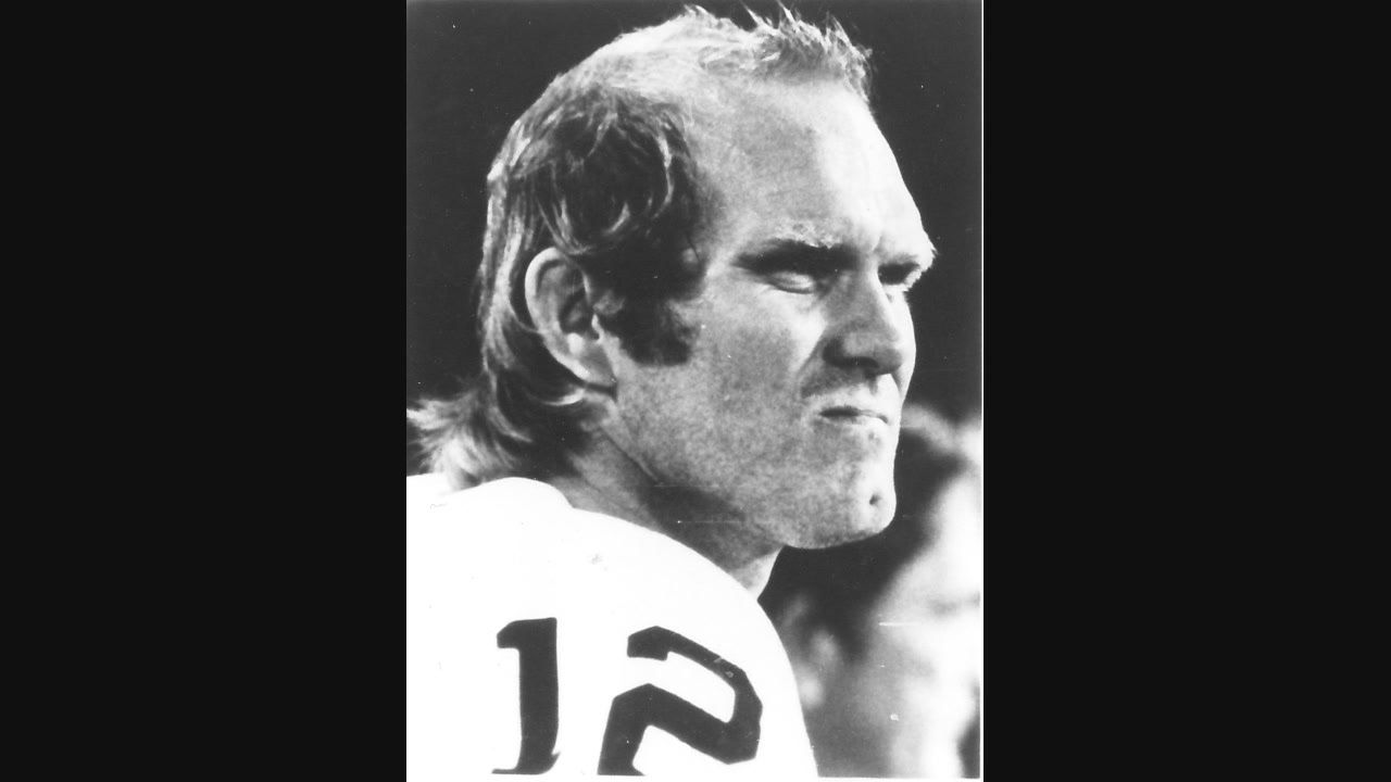 Terry Bradshaw 12 Woodlawn High School Knights White Football