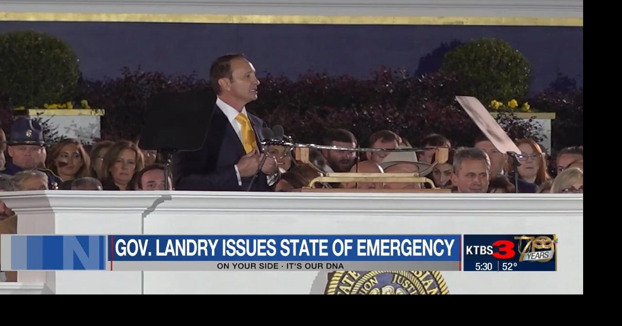 Gov. Landry issues State of Emergency in preparation for winter weather ...