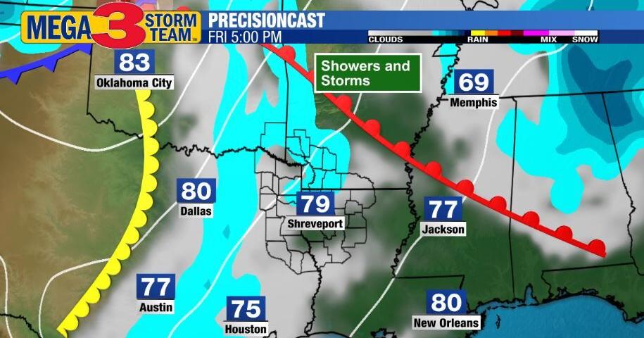 Cold front brings rain late this week | News | ktbs.com