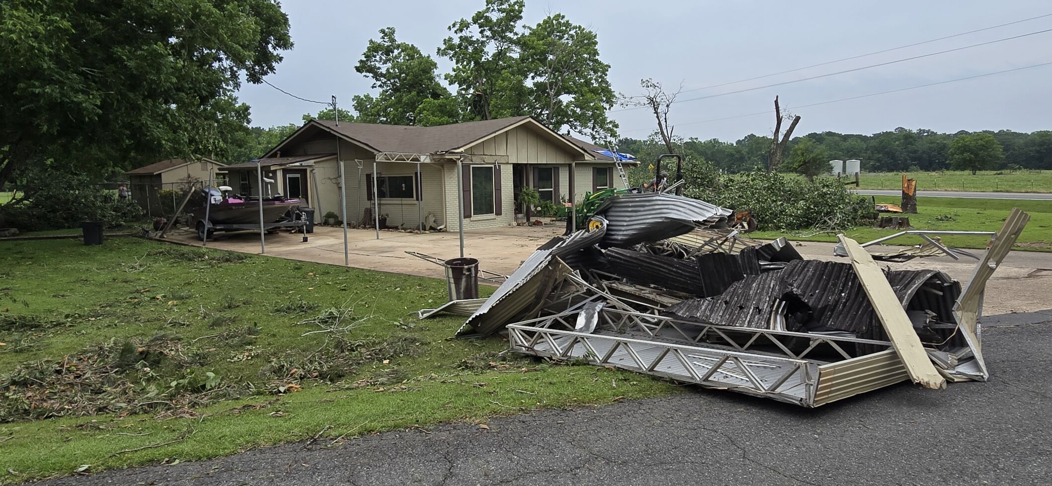 EF-1 tornado touched down near and east of Taylortown | News