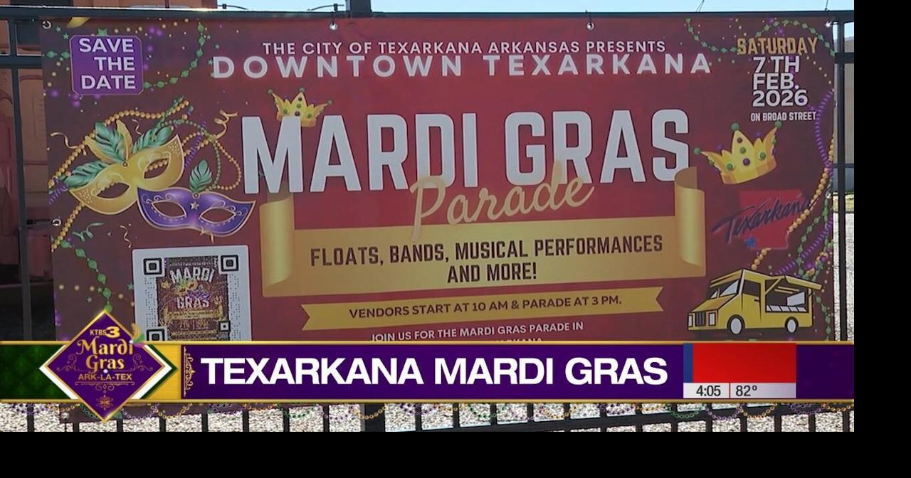 Mardi Gras Festival to be held Saturday in downtown Texarkana
