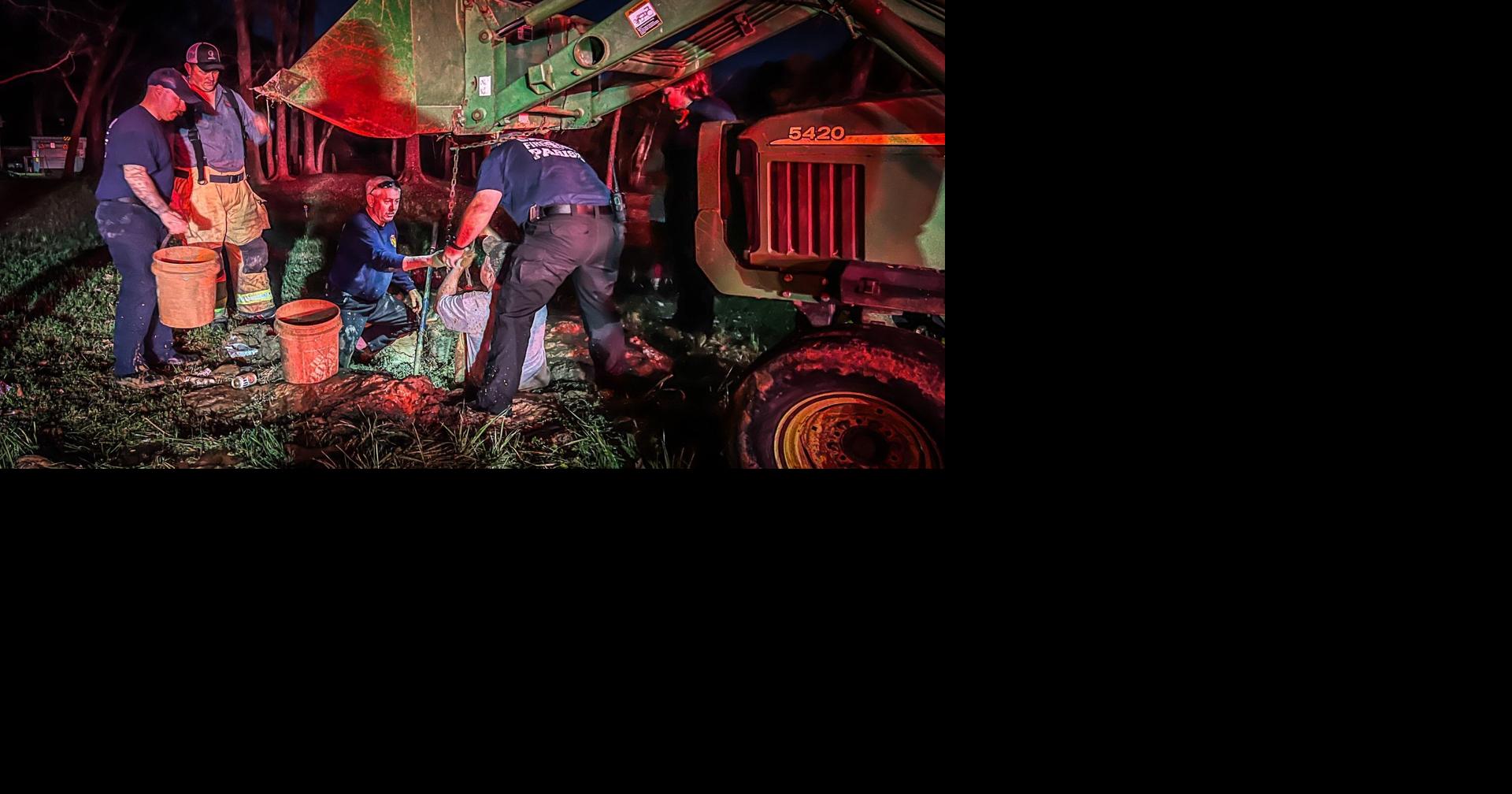 Man rescued after getting stuck in mudhole | News | ktbs.com