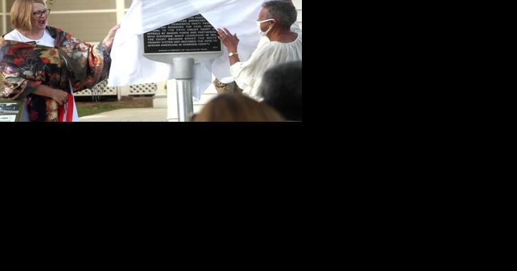 New historical marker honoring Wiley College alum, voting rights activist unveiled in Marshall - Vimarsana News