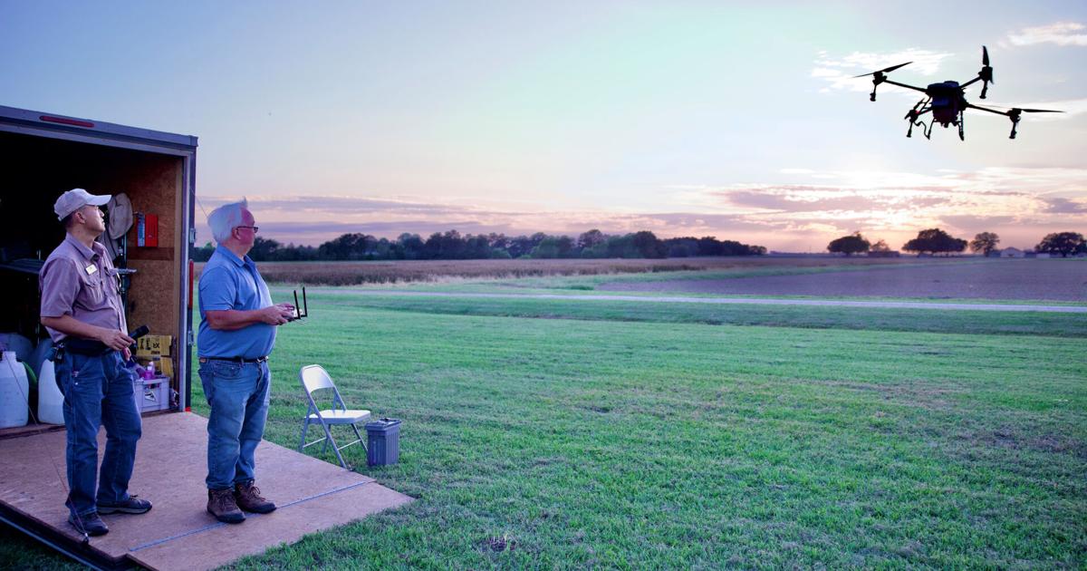 Ktbs.com LSU AgCenter showcases farming technology at Southwest Louisiana Drone ...