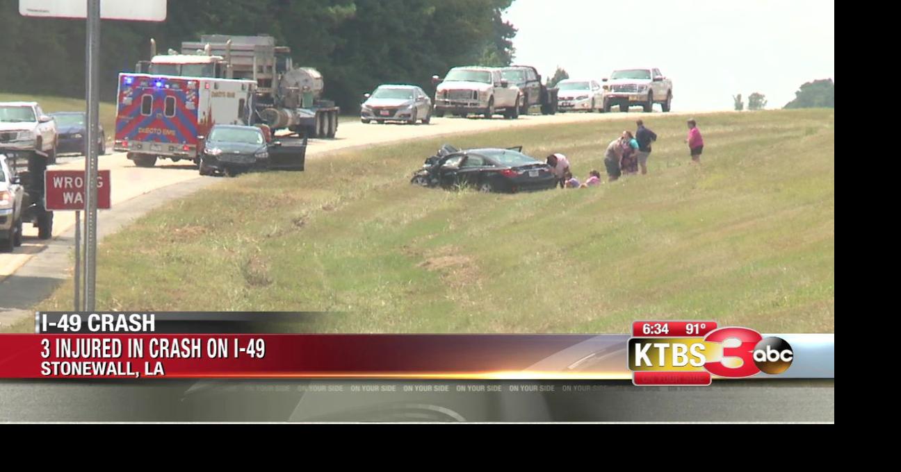 3 injured in 2car accident on I49 near Stonewall News