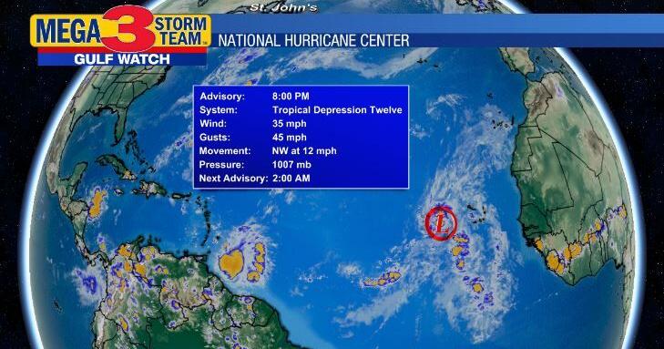 New tropical depression forms in the Atlantic | In Case You Missed It ...