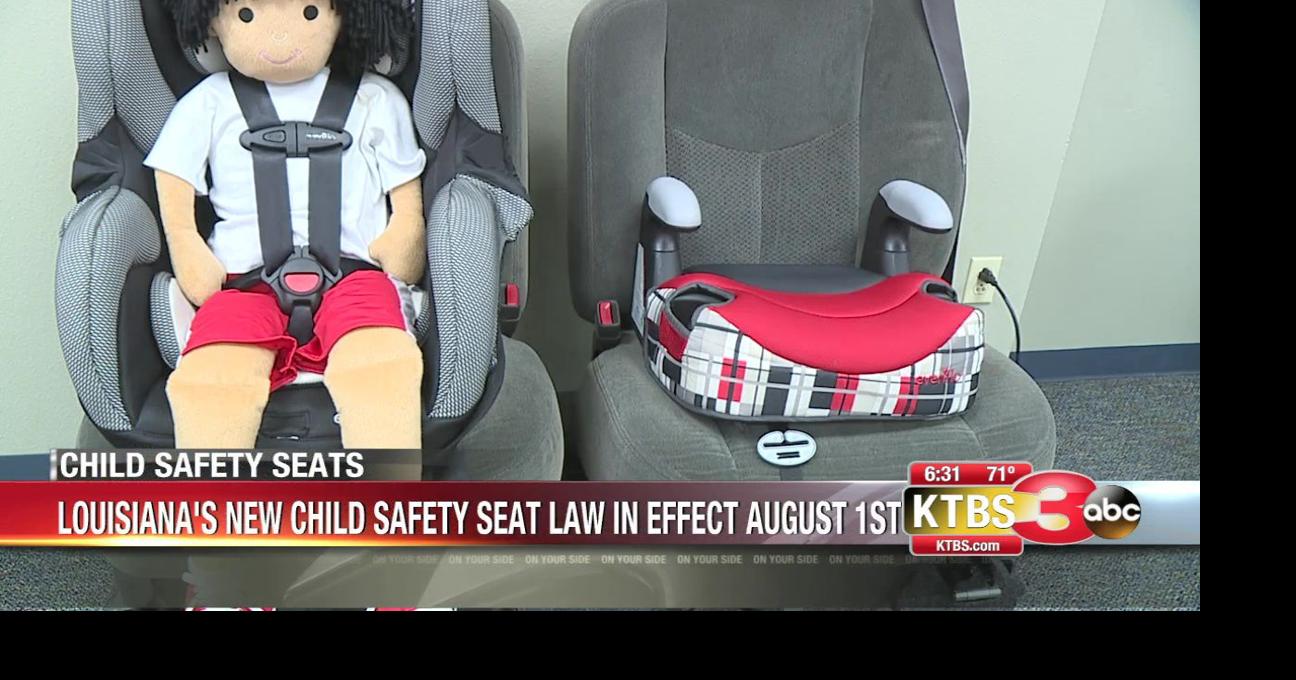New child passenger safety law set to be implemented on August 1